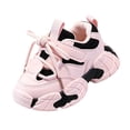 thumbnail image 2 of Breathable Mesh Dad Shoes, Boys Girls Casual Running Shoes, Toddler Girl Slip On Shoes Toddler Running Shoes Athletic Shoes Lightweight Breathable Tennis Sports Sneakers, Pink US-11C/EU-27, 2 of 9