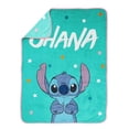 thumbnail image 2 of Lilo & Stitch Ohana Étoile Jeté, 100% Polyester, 2 of 3