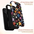 thumbnail image 4 of Colorful Starfish Pattern Phone Case, Fun and Unique Ocean Life Design, Protective iPhone Cover for iPhone 16 15 14 13 12 11 Pro Plus Max Mini, 4 of 6