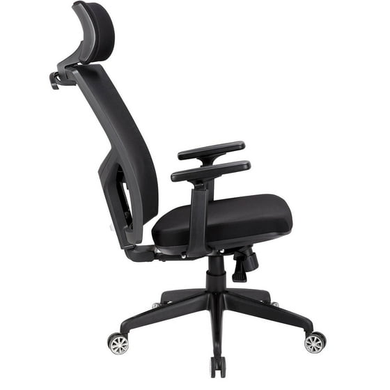 Ergonomic Mesh High Back Office Chair With Armrest And Adjustable Headrest