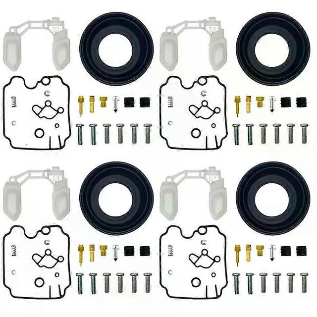 unique FOR YAMAH FZR600R 1989-1999 FZR600 FZR 600 R Motorcycle carburetor repair kit Fuel system float plunger diaphragm