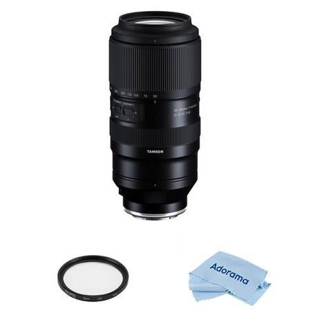 UPC: 0192223226210 | 50-400mm f/4.5-6.3 Di III VC VXD Lens for Sony E Bundle with 67mm UV Filter  Cleaning Kit