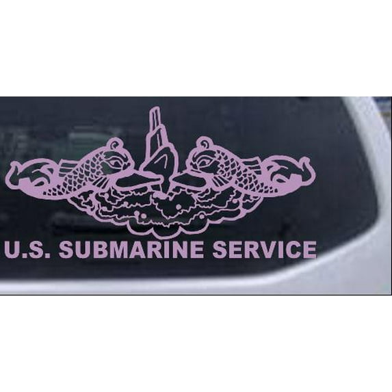 U.S. SUBMARINE SERVICE Car or Truck Window Decal Sticker