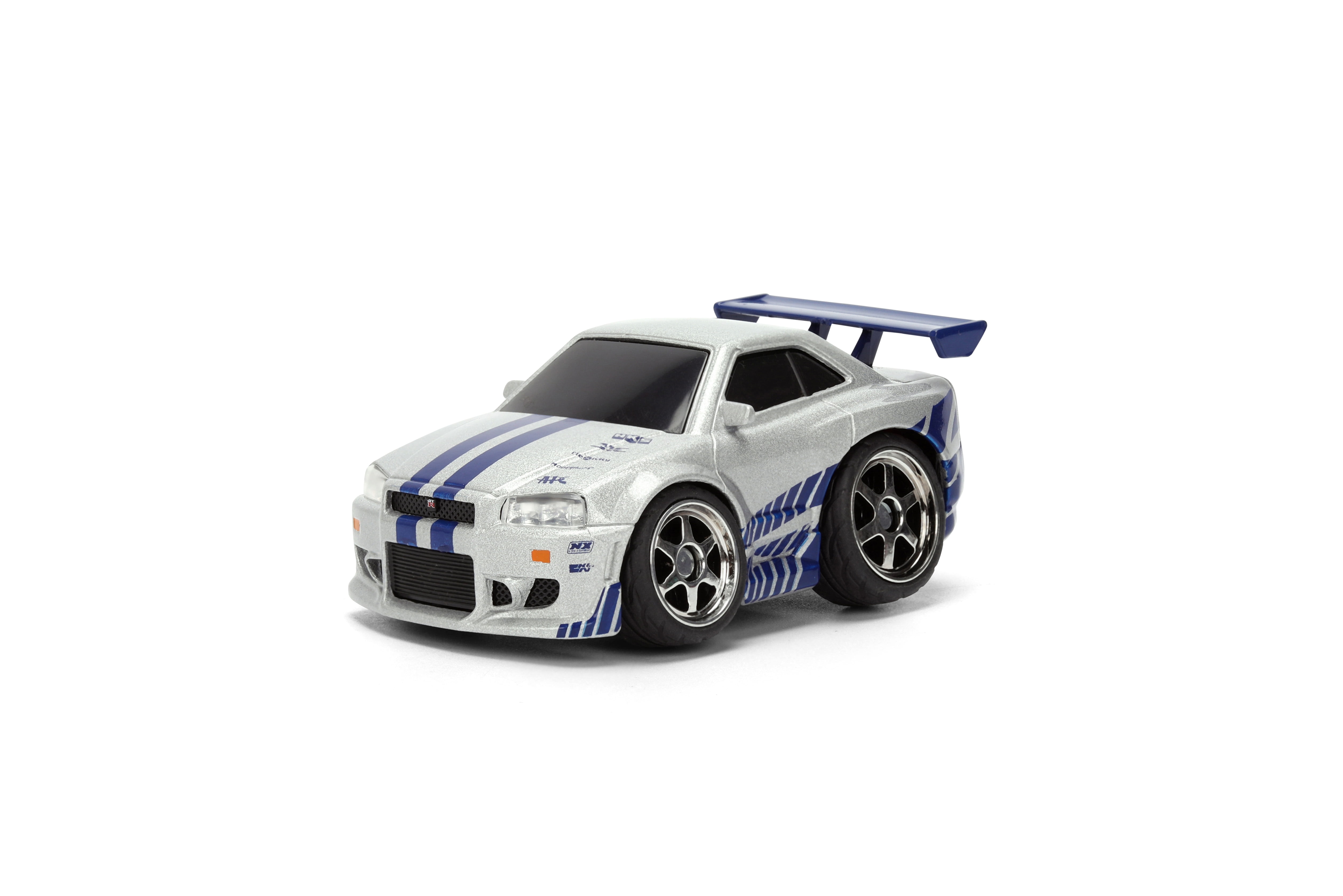 Jada Toys Entertainment Licensed 1:43 Small Blocks, Stylized Die-Cast Assortment Play Vehicles(Single Car, Styles May Vary)