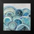 thumbnail image 2 of Vassileva, Silvia 15x15 Black Modern Framed Museum Art Print Titled - Variation Blue Grey III, 2 of 5