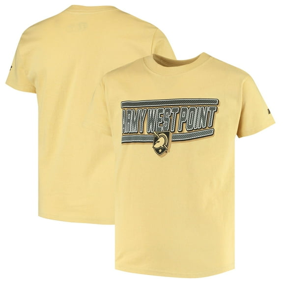 Youth Russell Athletic Gold Army Black Knights Lined T-Shirt