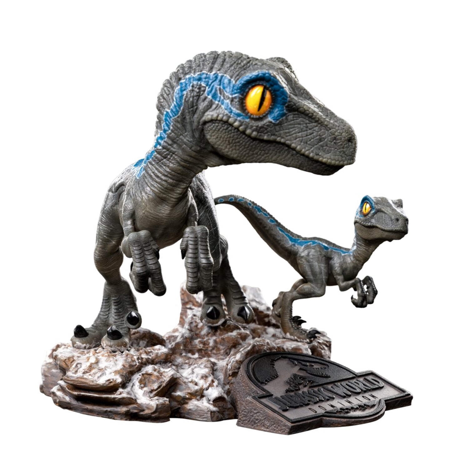 Jurassic World Dominion Blue and Beta MiniCo Vinyl Figure