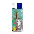 thumbnail image 1 of Caroline's Treasures Christmas Tree y Saluki Michelob Ultra Koozies para latas delgadas, multicolor Caroline's Treasures BB1601MUK, 1 of 1