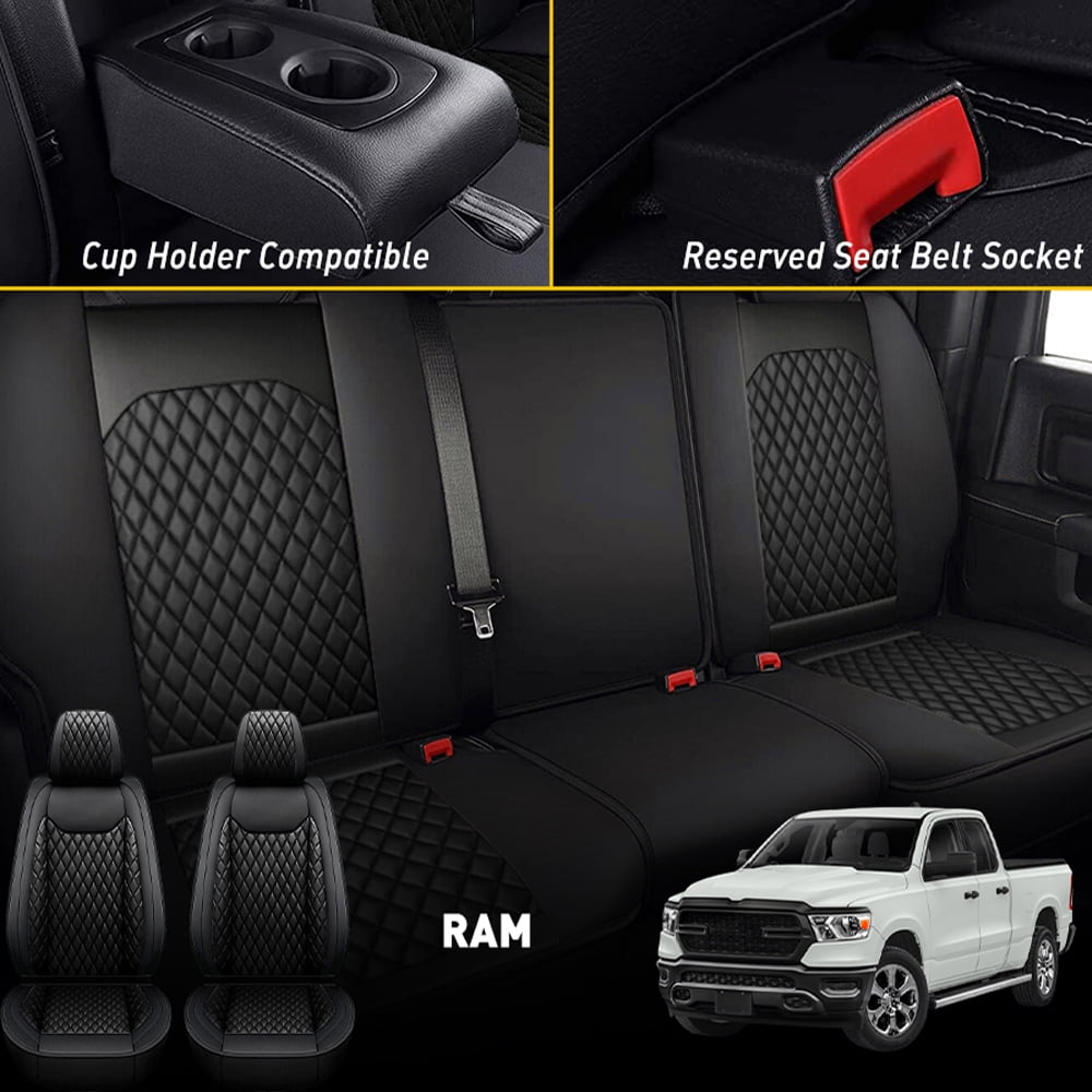 Car Seat Covers Full Set Dodge Ram Fit 20092022 1500 20102022 2500
