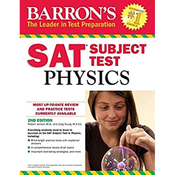 Pre-Owned Barron's SAT Subject Test: Physics (Paperback) 1438007892 9781438007892
