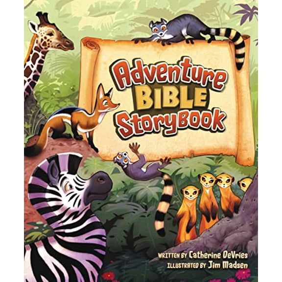Pre-Owned Adventure Bible Storybook (Hardcover) 0310716373 9780310716372