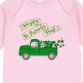 thumbnail image 4 of Inktastic Hoppy St. Patrick's Day Green Bunny Truck Boys or Girls Long Sleeve Baby Bodysuit, 4 of 5