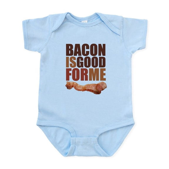 CafePress - Bacon Is Good For Me Infant Bodysuit - Baby Light Bodysuit, Size Newborn - 24 Months