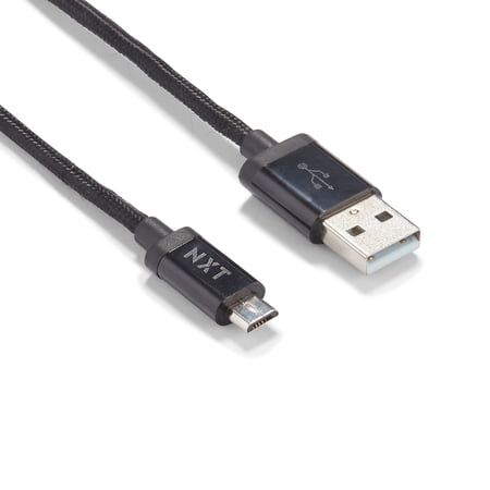 UPC: 0718103313520 | NXT Technologies Technologies 4 Ft. USB-A to Micro-USB Cable Blk NX54334