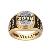 Order Now for 2025 Graduation, Freestyle Women's Pave CZ Class Ring Celebrium, Personalized, High School or College