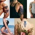 thumbnail image 3 of Etiqueta Engomada Del Tatuaje Arte Temporal 8 Piezas Cgtredaw Impermeable, 3 of 9