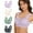 4 PCS-Purple/Beige/Green/Dark Gray, variant on 4 Pack/5 Pack Womens Comfort Lightweight Wireless Bras Posture Correcting Bra Plus Size Full Coverage Soft Everyday Bra