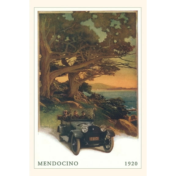 Pocket Sized - Found Image Press Journals: Vintage Journal Mendocino 1920 (Paperback)