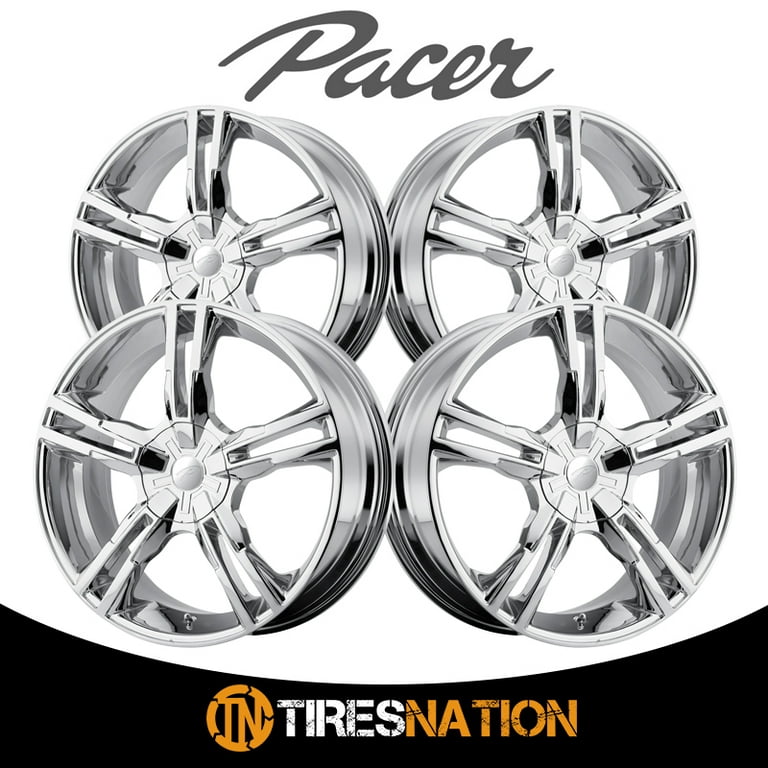 Pacer 787C Benchmark Chrome Wheel Rim, 22