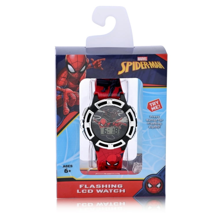Spiderman led watch discount