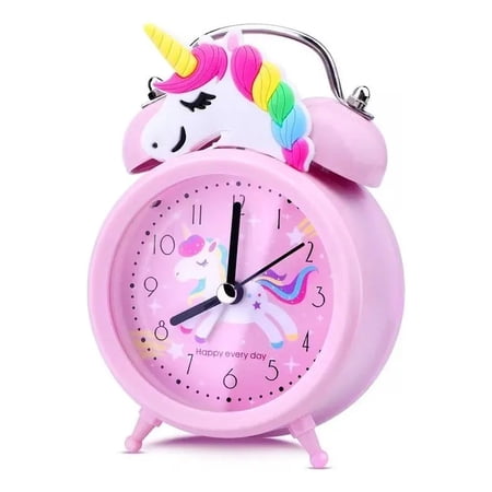 Gj Xd Alarm Clock With Pink Unicorn Design For
