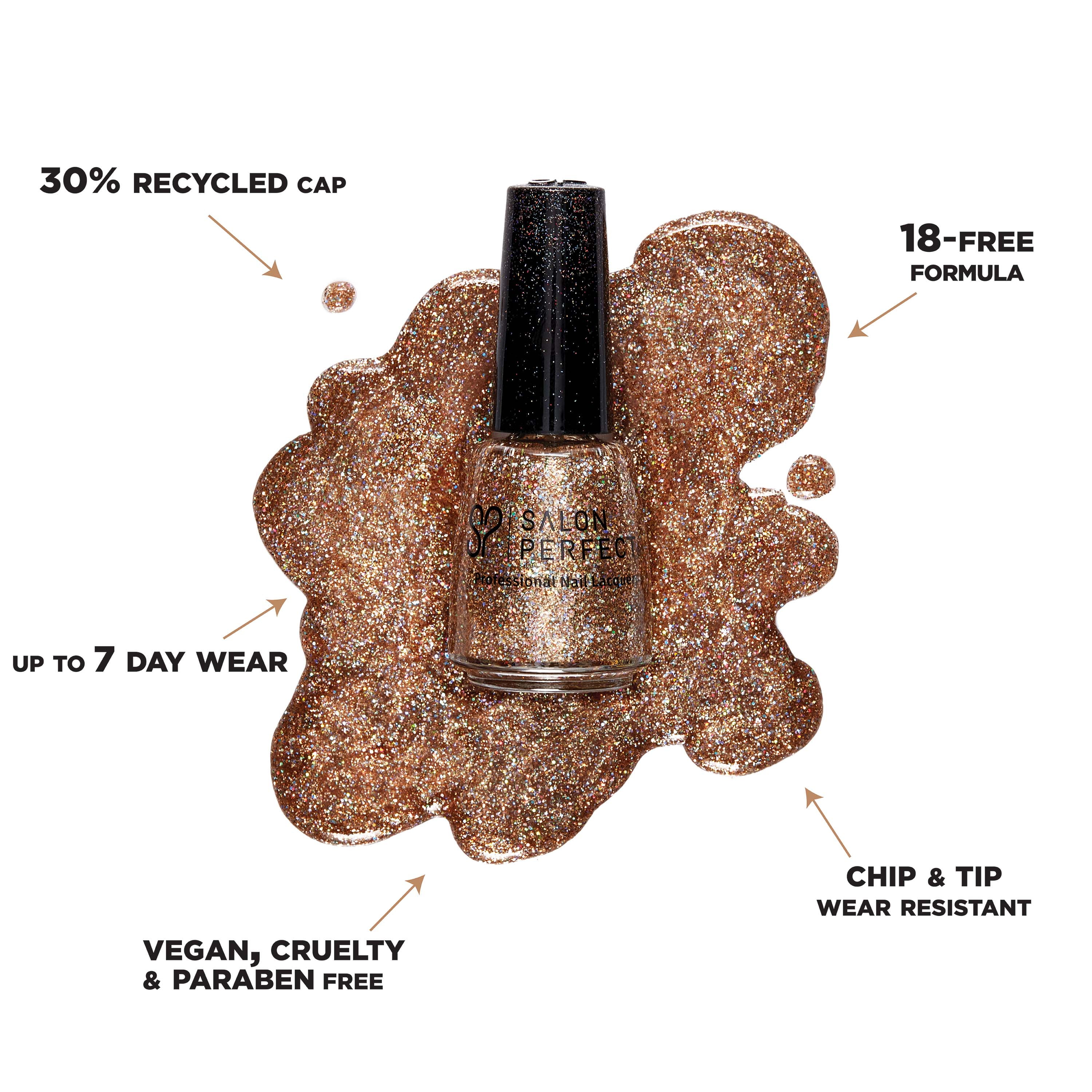 Salon Perfect Nail Polish, 348 All that Glitter, 0.5 fl oz