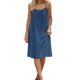 thumbnail image 5 of Vestido de Verano Casual de Mujer Cuello Redondo Mini Vestido sin Mangas Sólido Vestido sin Mangas para Mujeres Moda Casual, 5 of 6