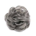 thumbnail image 2 of Mode Désordonné Extensions de Pain de Cheveux Scrunchies Cheveux Morceaux Donut Updo Queue de Cheval pour les Femmes, 2 of 6