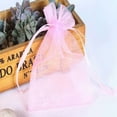 thumbnail image 1 of 100pcs Wedding Christmas Gift Drawable Organza Bags Jewelry Packaging Display, 1 of 3