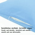 thumbnail image 3 of Ntbay 2 Pack Microfiber Toddler Pillowcases, Ultra Soft Travel Pillow Covers with Zipper Closure, 13" x 18", Sky Blue, 3 of 6