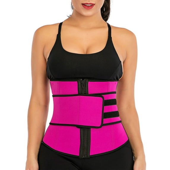 SAYFUT Waist Trainer Belt for Women Sport Girdle Waist Trimmer Compression Belly Slimming Weight Loss