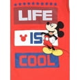 thumbnail image 4 of Disney Mickey Mouse Little Boys American Flag Tank Top Mesh Shorts Red/Gray 4, 4 of 5