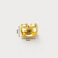 thumbnail image 2 of 50 Pieces Replacement Secure Ear Lock in Earrings, Jewelry Making (5×5mm), 2 of 4