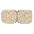 thumbnail image 7 of Haiem Watercolor Wildflowers Car Windshield Sun Shade (2 Pieces) Foldable Windshield Sun Shade Car Accessories for Truck SUV Pickup-Large, 7 of 7