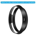 thumbnail image 3 of Uxcell 72mm Lens Hood, 2Pcs Standard Vented Matte Surface Inside Lens Hood, Black, 3 of 6