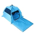 thumbnail image 2 of Tienda de campaña para gatos jinwen plegable azul, 2 of 8