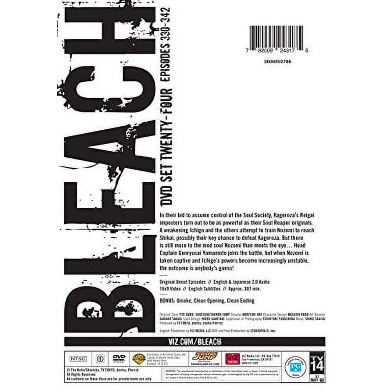 Bleach Uncut Set 24 (DVD Uncut) [DVD] - Walmart.com