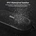 thumbnail image 5 of TOZO PA1 Altavoz Bluetooth con sonido estéreo de 20 W, tiempo de reproducción de 25 horas, altavoz inalámbrico portátil impermeable IPX7 con control de aplicación de modo EQ, emparejamiento dual para, 5 of 5