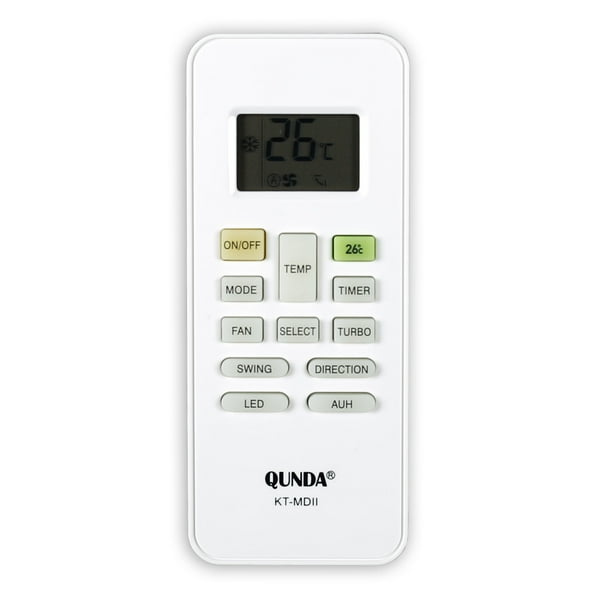 Universal remote control for Midea air conditioners Qunda QUNDA KTMDII