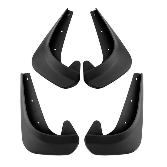 ASFIT-Autoparts 4pcs Car Flaps Splash Guards Mudguards Front Rear for F150 98-03 05-15 17-19 & Heritage 04,for Silverado 1500 99-12 14-19,for Silverado