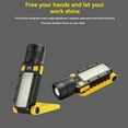 thumbnail image 5 of LED Ultra Bright Flashlight USB Rechargeable Torch Outdoor Waterproof Emergency Camping Fishing Lantern,1 x LED Ultra Bright Flashlight,Black&Yellow, 5 of 9