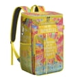 thumbnail image 1 of Tribal Rustic Cooler Backpack - 20L Insulated Leakproof Bag, Artistic Design for Beach, 1 of 6
