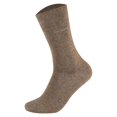 thumbnail image 2 of Camano Unisex Socks - Soft Socks, Single-Coloured, Pack Of 4 Brown 43-46 (Uk 9-11), 2 of 3