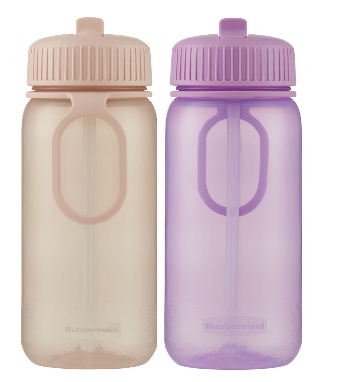 Rubbermaid 20oz Water Bottle with Carry Loop 2 Pack