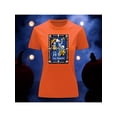 thumbnail image 1 of Playera Blusa Con Impresion De Los Musicos Alusivo A La Loteria Mexicana Dia De Muertos Tradicion Mexicana Color Anaranjado Talla Chica Marca Emil SaEs, 1 of 4