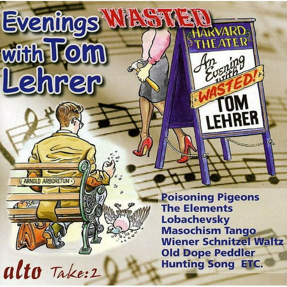 Tom Lehrer - Evenings Wasted With Tom Lehrer - Music & Performance - CD