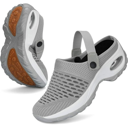 

Women s Mesh Garden Shoes Air Cushion Mule Clogs Lightweight Walking Shoes
