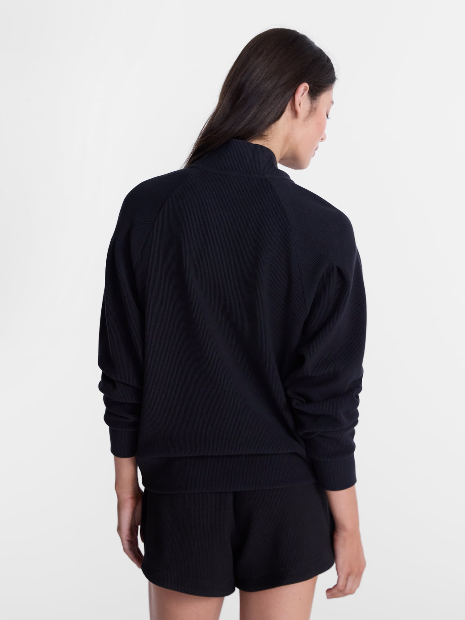 Avia Women's and Women's Plus Ottoman Full Zip Bomber Jacket, Sizes XS-4X