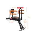 thumbnail image 3 of Asiento Delantero Plegable Para Bicicleta De Bebé Con Pedal De Asiento Ajustable De Liberación Rápida Para Varios Tipos De Bicicletas Asiento Plegable Sweethay OD013796-00, 3 of 6
