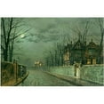 thumbnail image 1 of Trademark Fine Art "Old English House 1883" Canvas Art by John Atkinson Grimshaw, 1 of 3